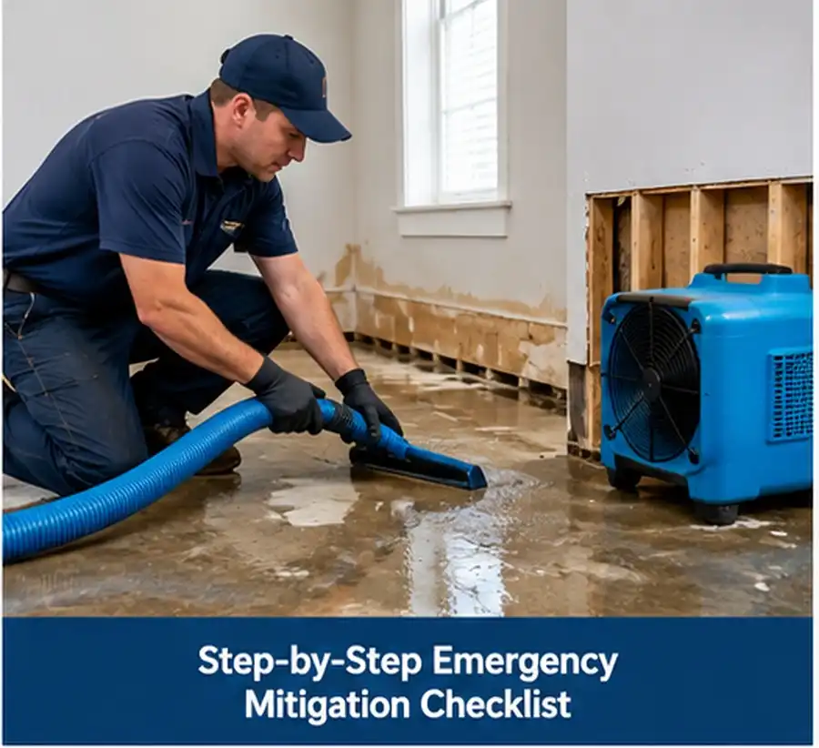 Emergency Mitigation Checklist