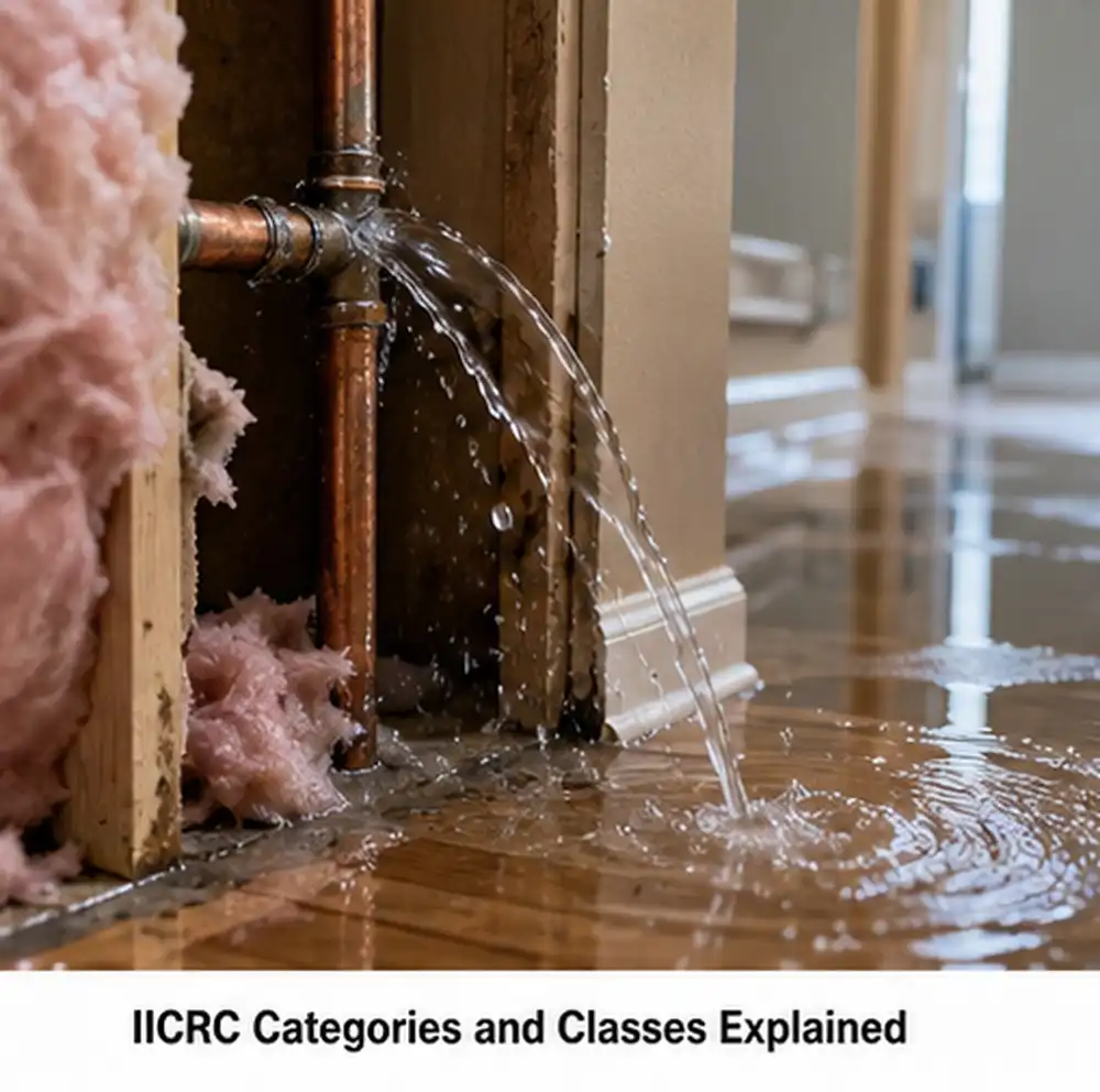 IICRC Categories and Classes Explained