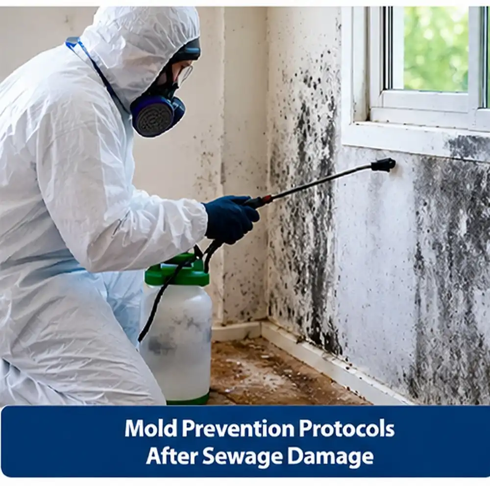 Mold Prevention Protocols After Sewage Damage