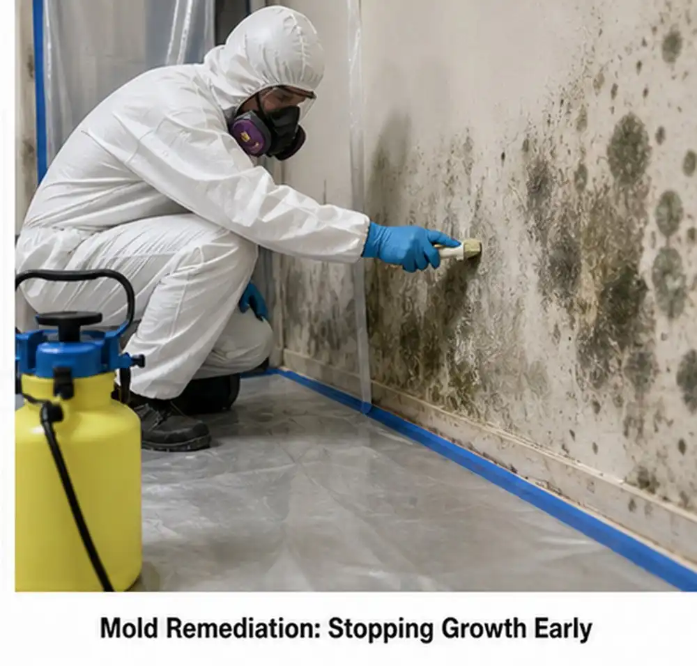 Mold Remediation Stopping Growth Before It Spreads