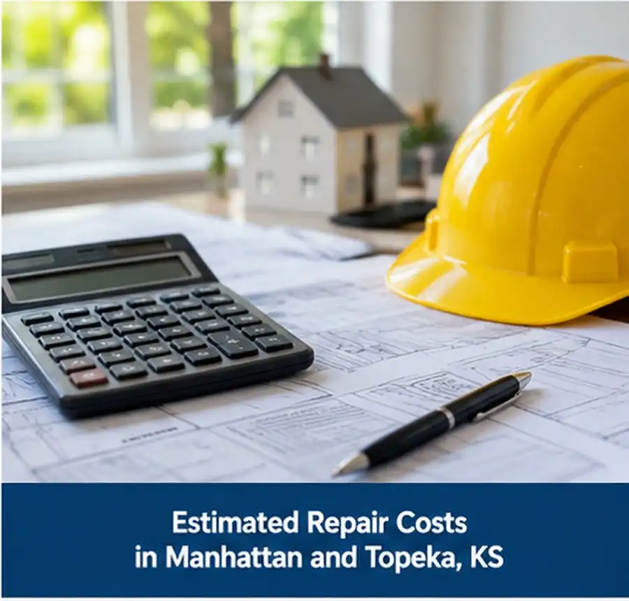 Estimated Repair Costs in Manhattan and Topeka, KS