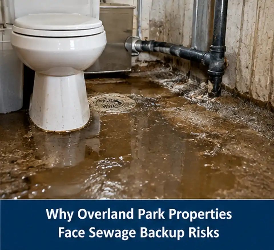 Why Overland Park Properties Face Sewage Backup Risks